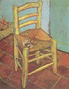Vincent Van Gogh Vincent's Chair with His Pipe (nn04) Norge oil painting reproduction